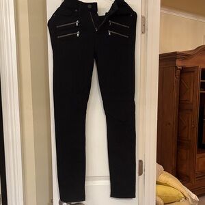 PAIGE Black Skinny Jeans